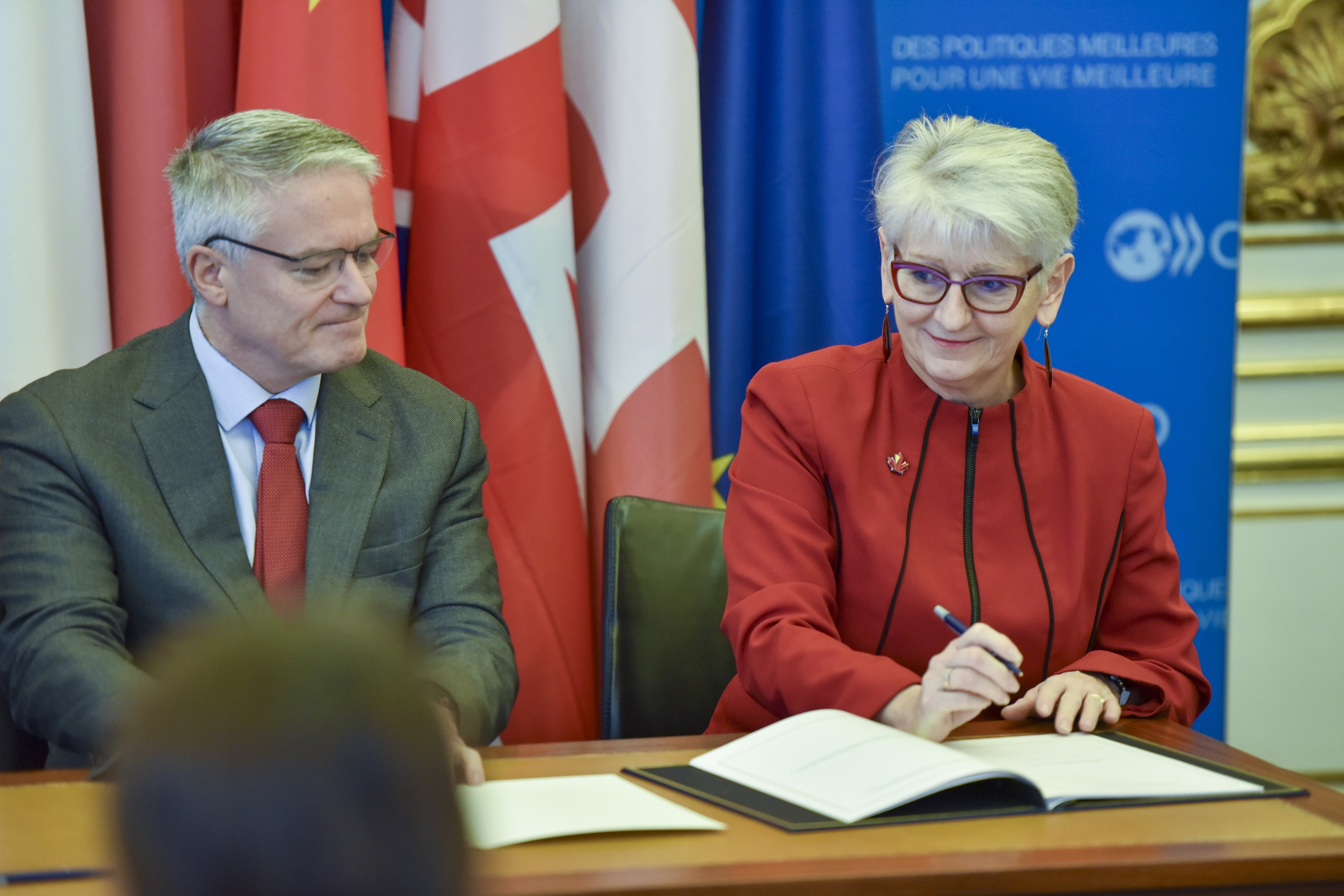 Photo of the GIF new Framework Agreement Signing Ceremony held in Paris on the 29th of January 2025