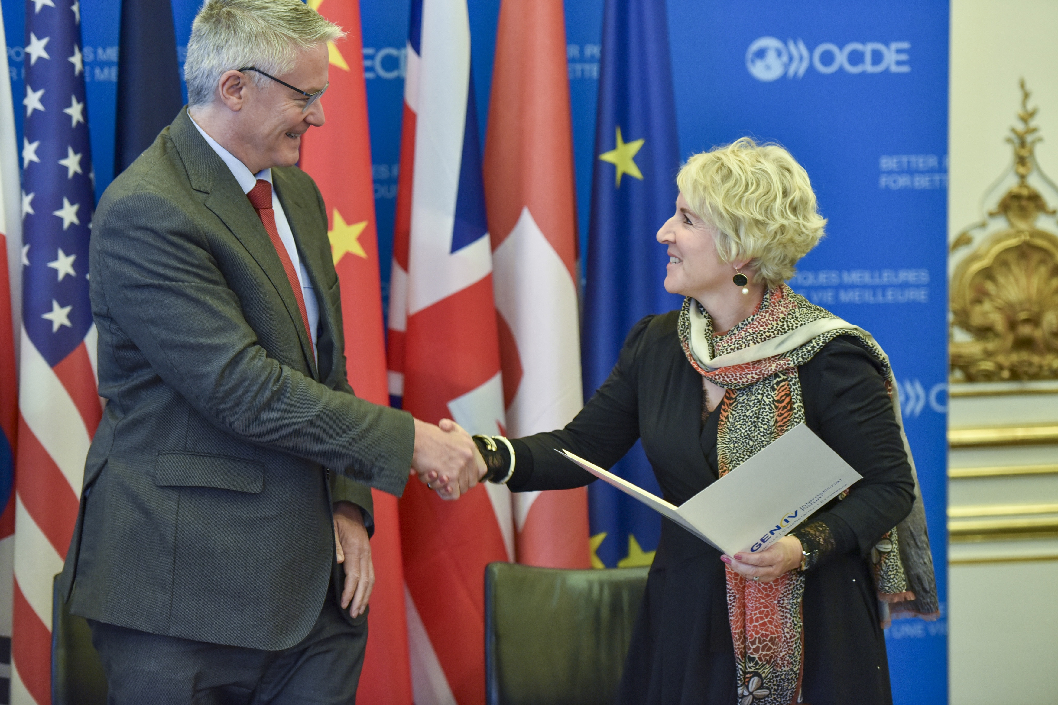 Photo of the GIF new Framework Agreement Signing Ceremony held in Paris on the 29th of January 2025