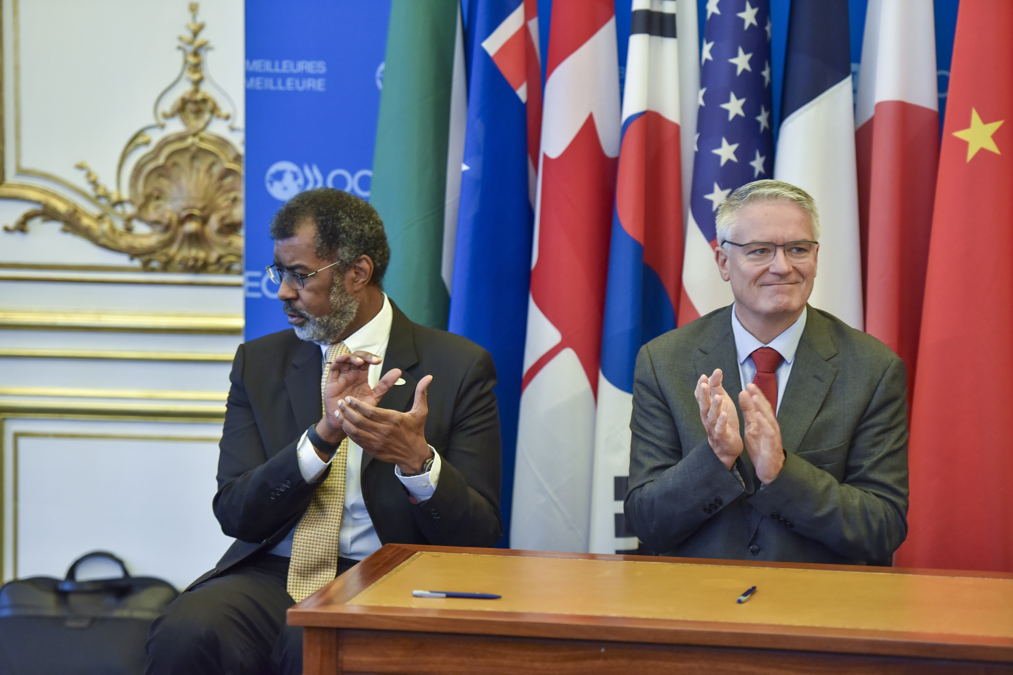 Photo of the GIF new Framework Agreement Signing Ceremony held in Paris on the 29th of January 2025