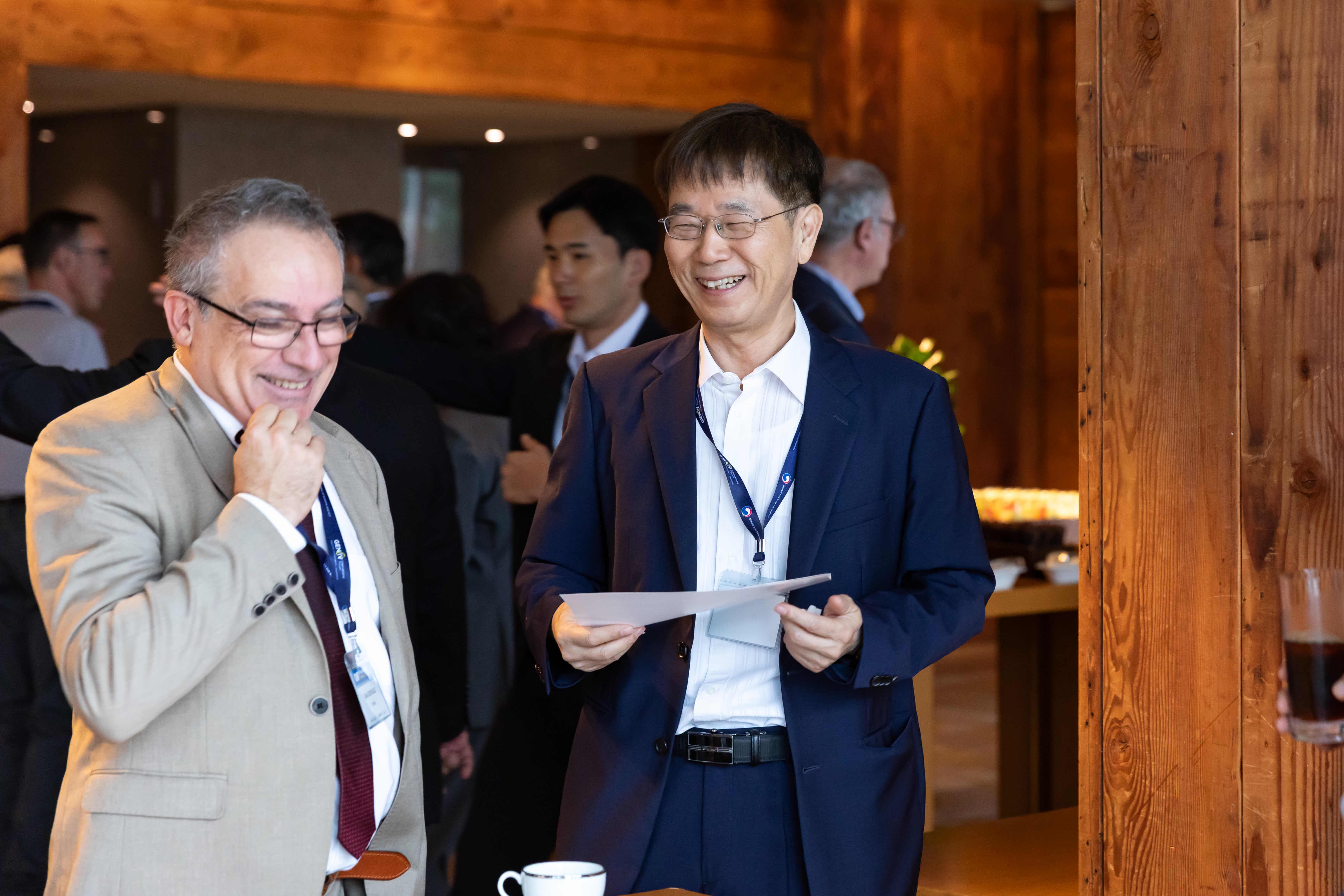 Participants during break session at Busan EGPG