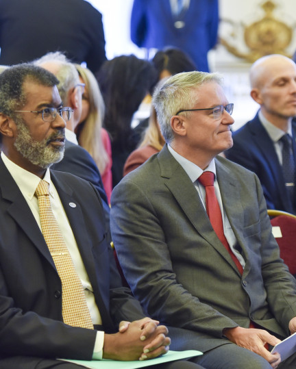 Photo of the GIF new Framework Agreement Signing Ceremony held in Paris on the 29th of January 2025