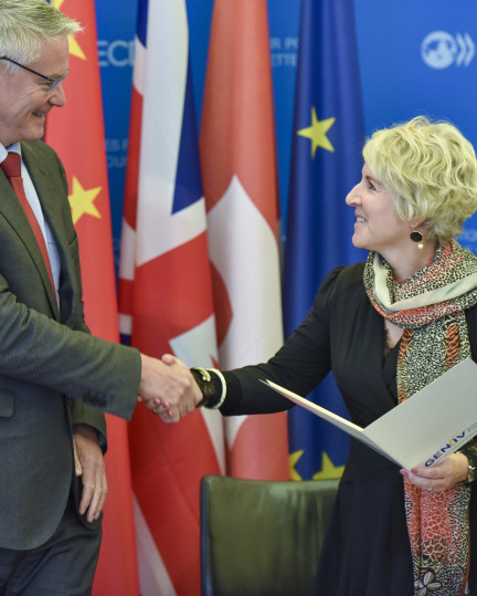 Photo of the GIF new Framework Agreement Signing Ceremony held in Paris on the 29th of January 2025
