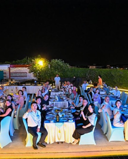 Dinner celebrations in Sanya China